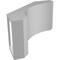 Ekena Millwork 5 1/2-in. W x 10-in. D x 10-in. H Legacy Architectural Grade PVC Knee Brace BRCP055X10X10LEC - alternate 5